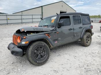  Salvage Jeep Wrangler