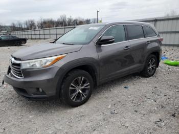  Salvage Toyota Highlander