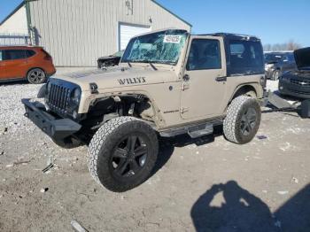  Salvage Jeep Wrangler