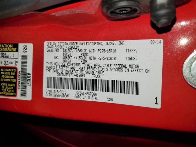 Toyota Tundra Crewmax Sr5 Image 11