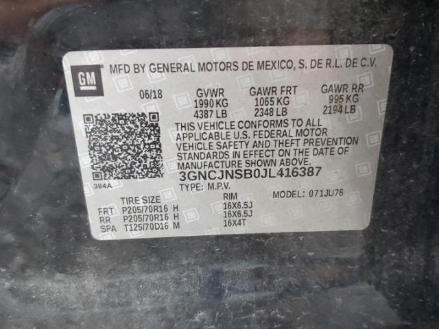 Chevrolet Trax Ls Image 9