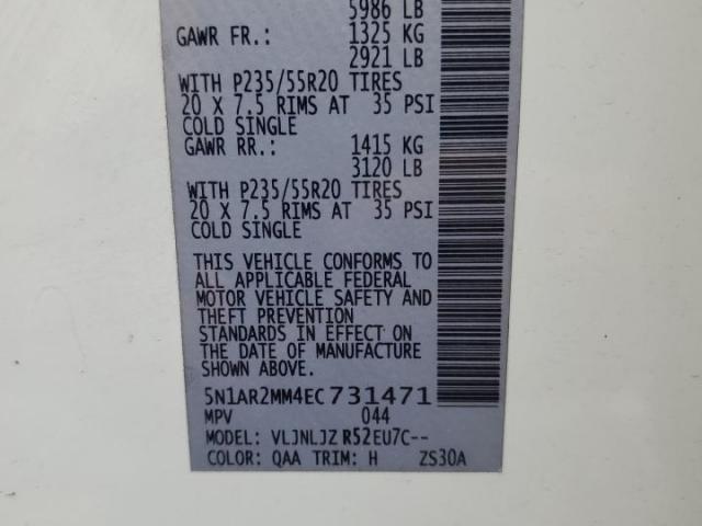 Nissan Pathfinder S Image 9