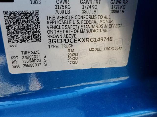 Chevrolet Silverado K1500 Trail Boss Custom Image 9