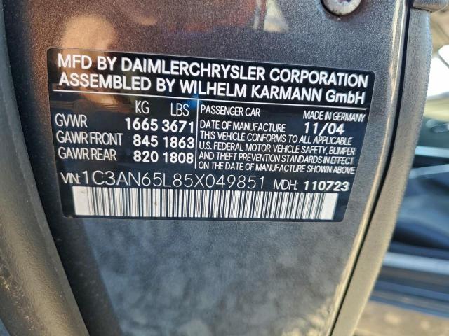 Chrysler Crossfire Limited Image 10