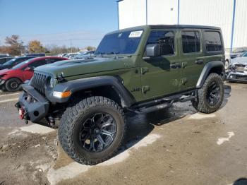  Salvage Jeep Wrangler