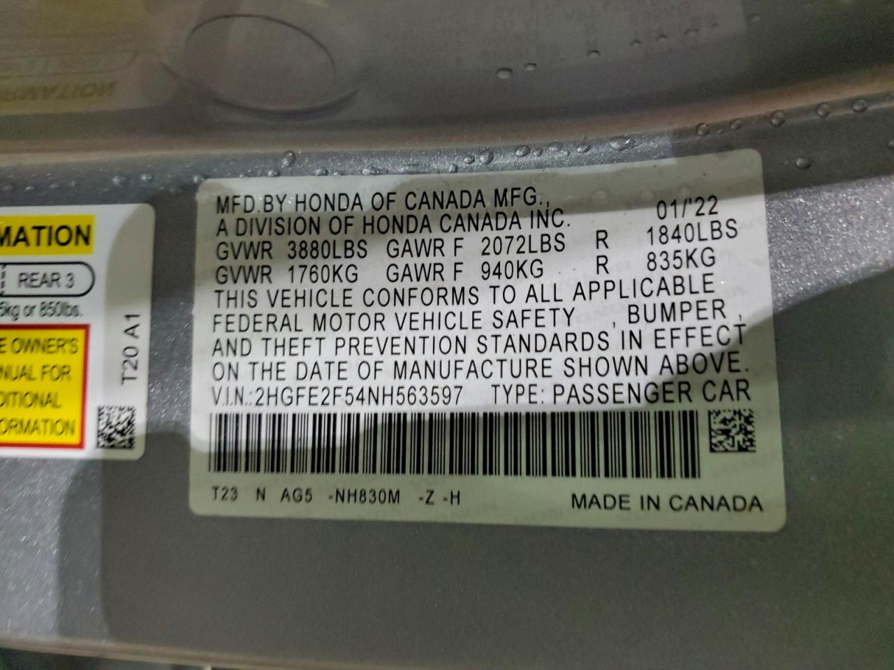 Honda Civic Sport Image 9