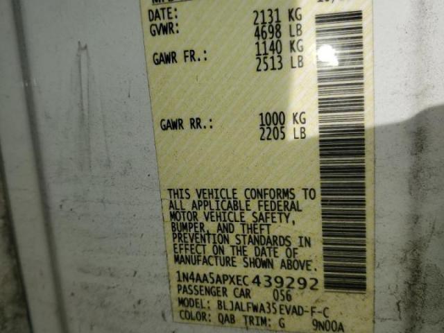 Nissan Maxima S Image 12