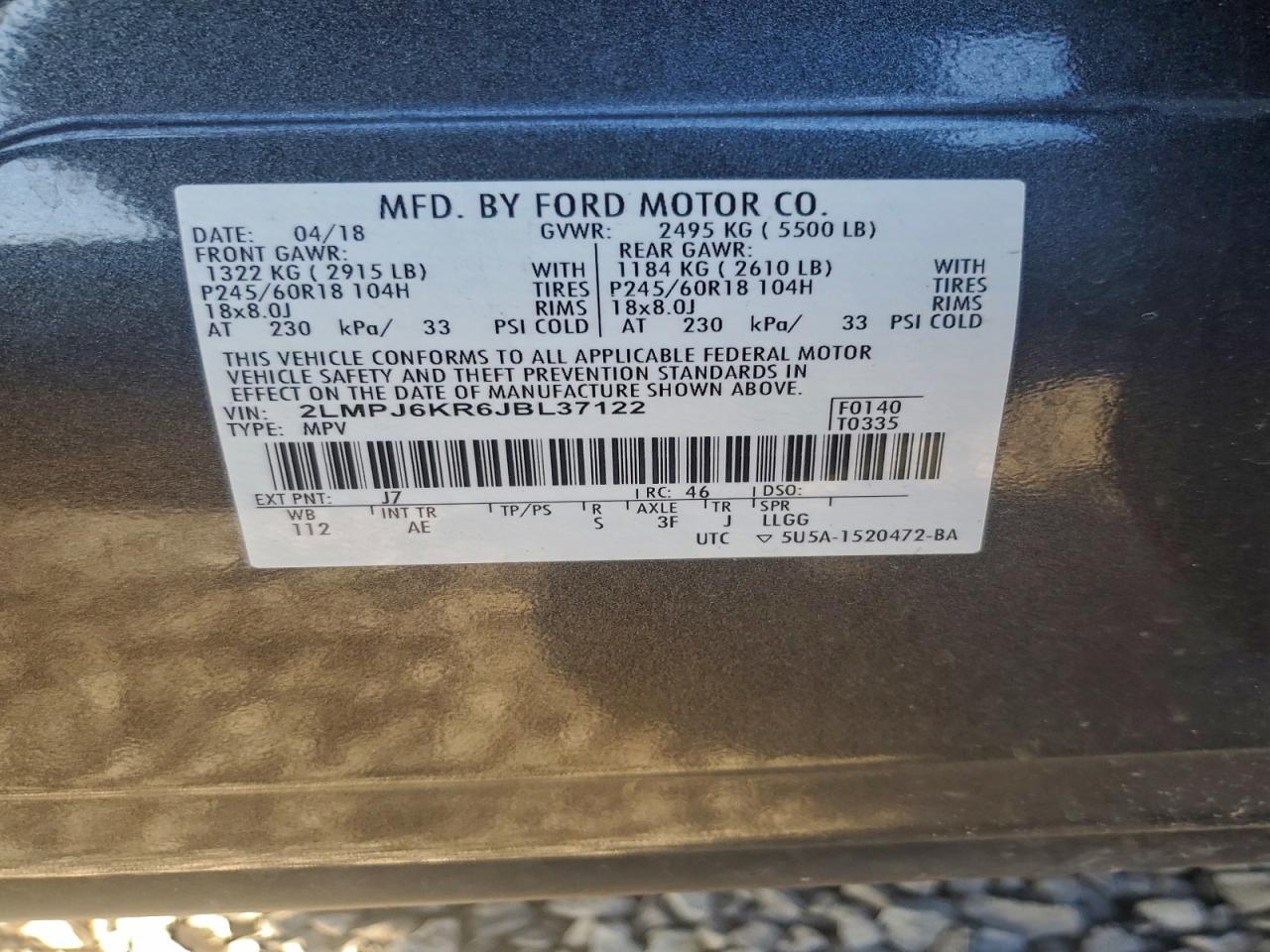 Lincoln MKX Select Image 13