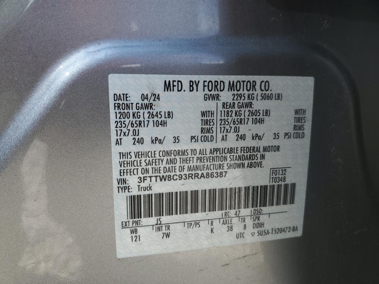 Ford Maverick Xlt Tremor Image 10