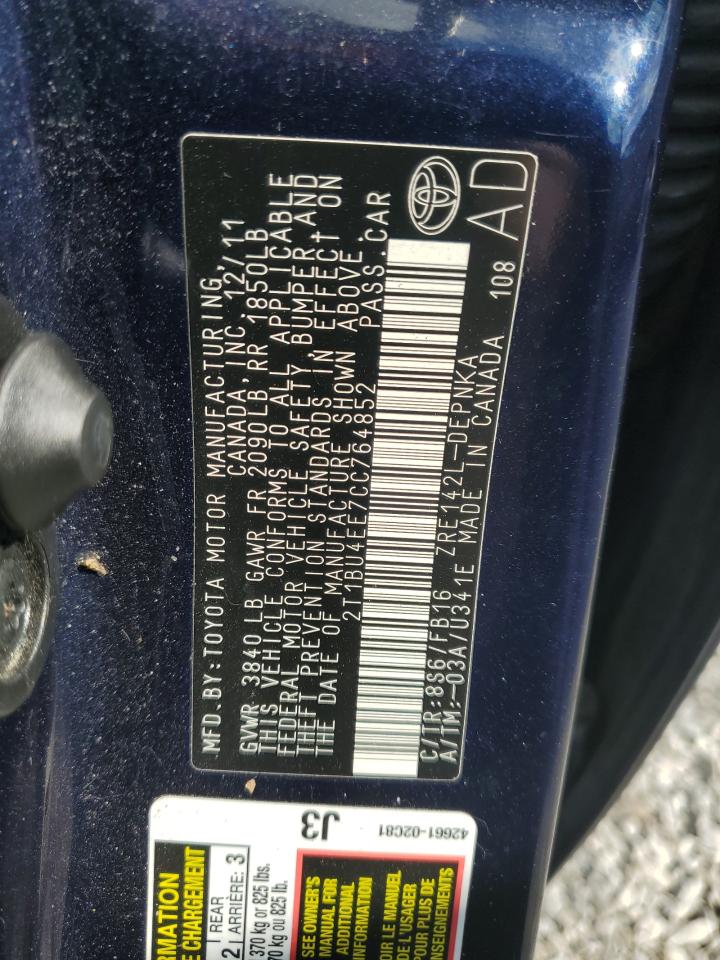 Toyota Corolla Base Image 12