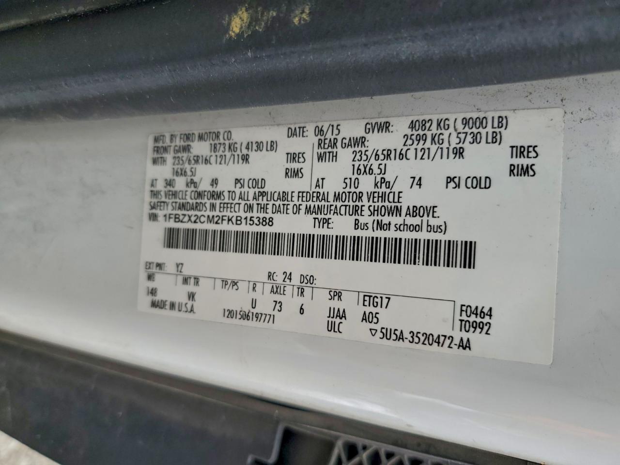 Ford Transit T-350 Image 11