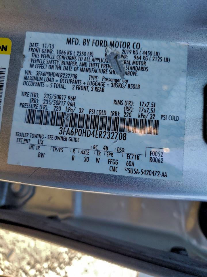 Ford Fusion Se Image 3