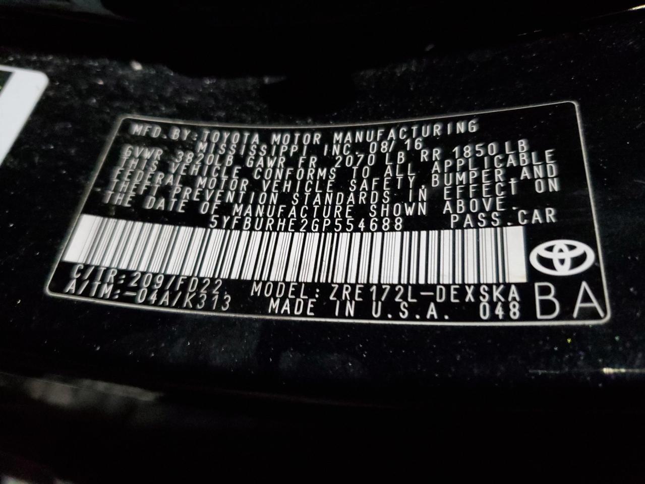 Toyota Corolla L Image 10