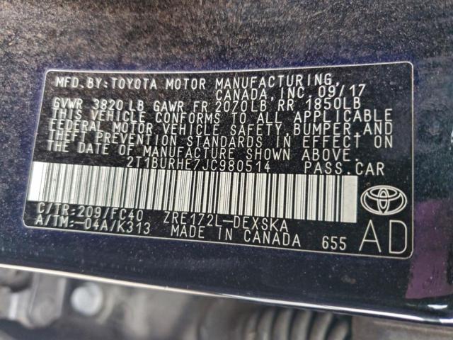 Toyota Corolla L Image 12