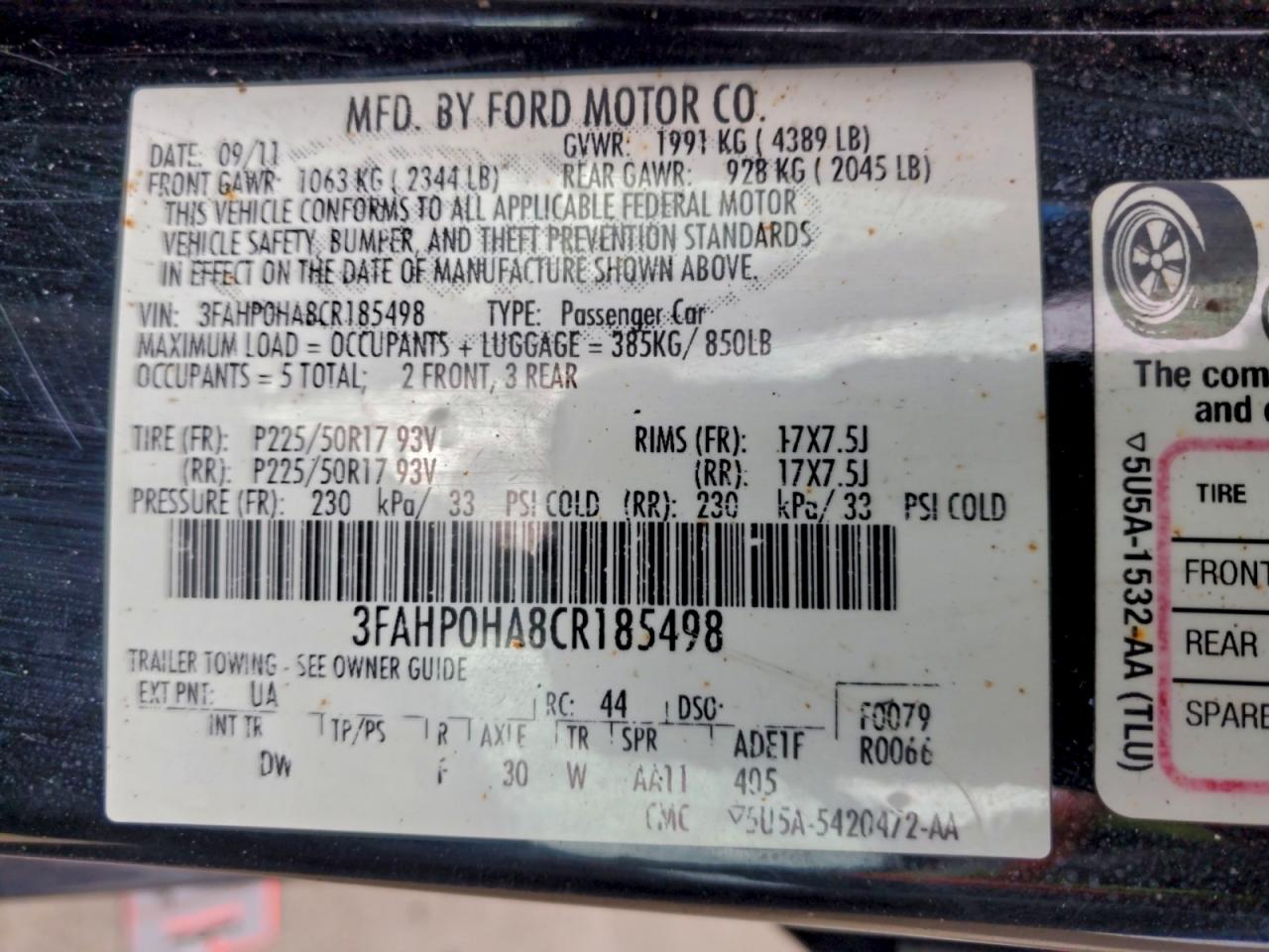 Ford Fusion Se Image 9