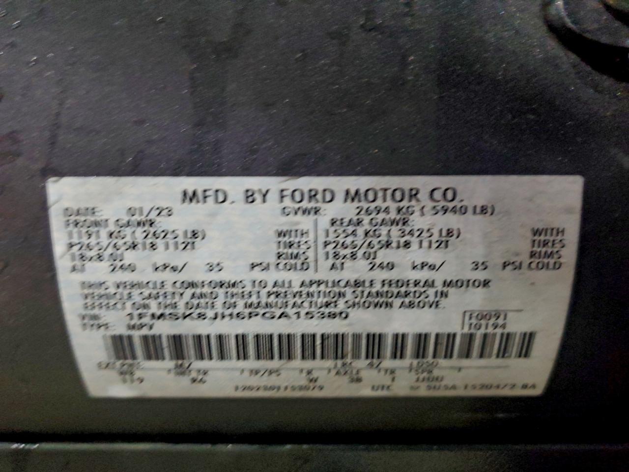 Ford Explorer Timberline Image 7