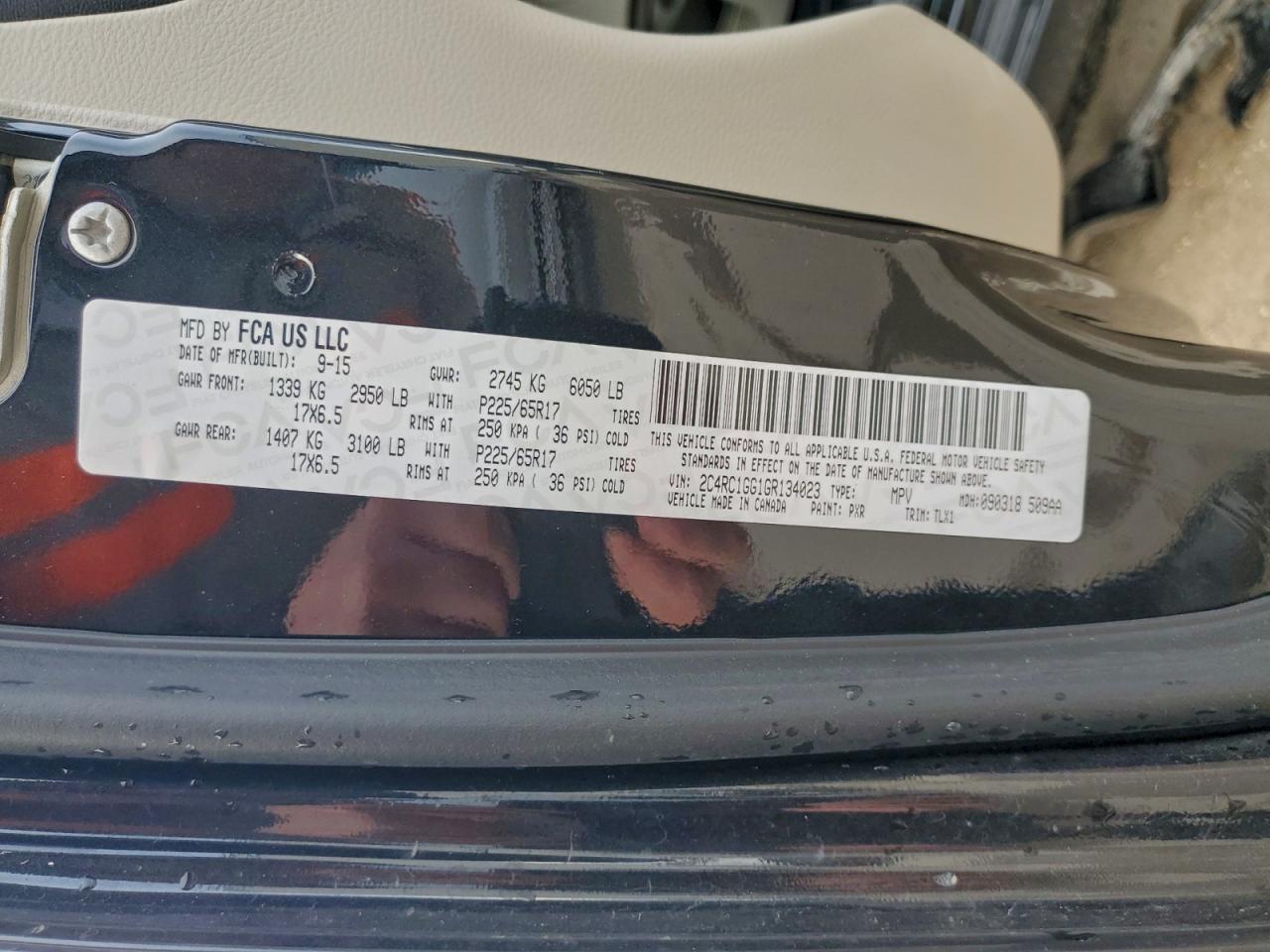 Chrysler Minivan Limited Platinum Image 3