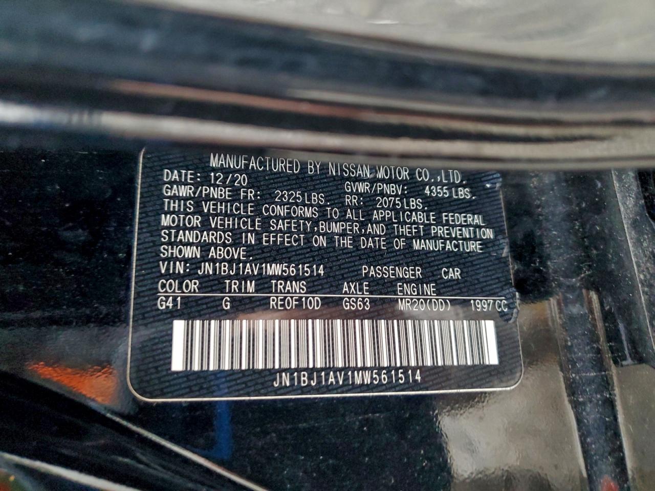 Nissan Rogue S Image 11