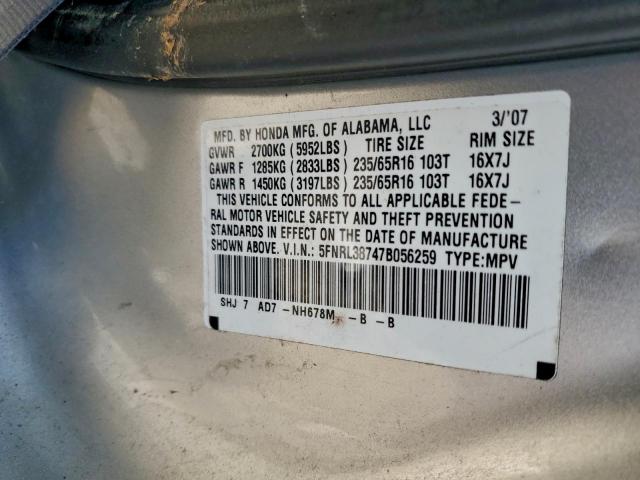 Honda Odyssey Exl Image 11