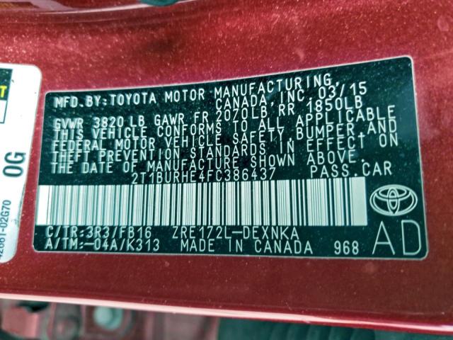 Toyota Corolla L Image 11