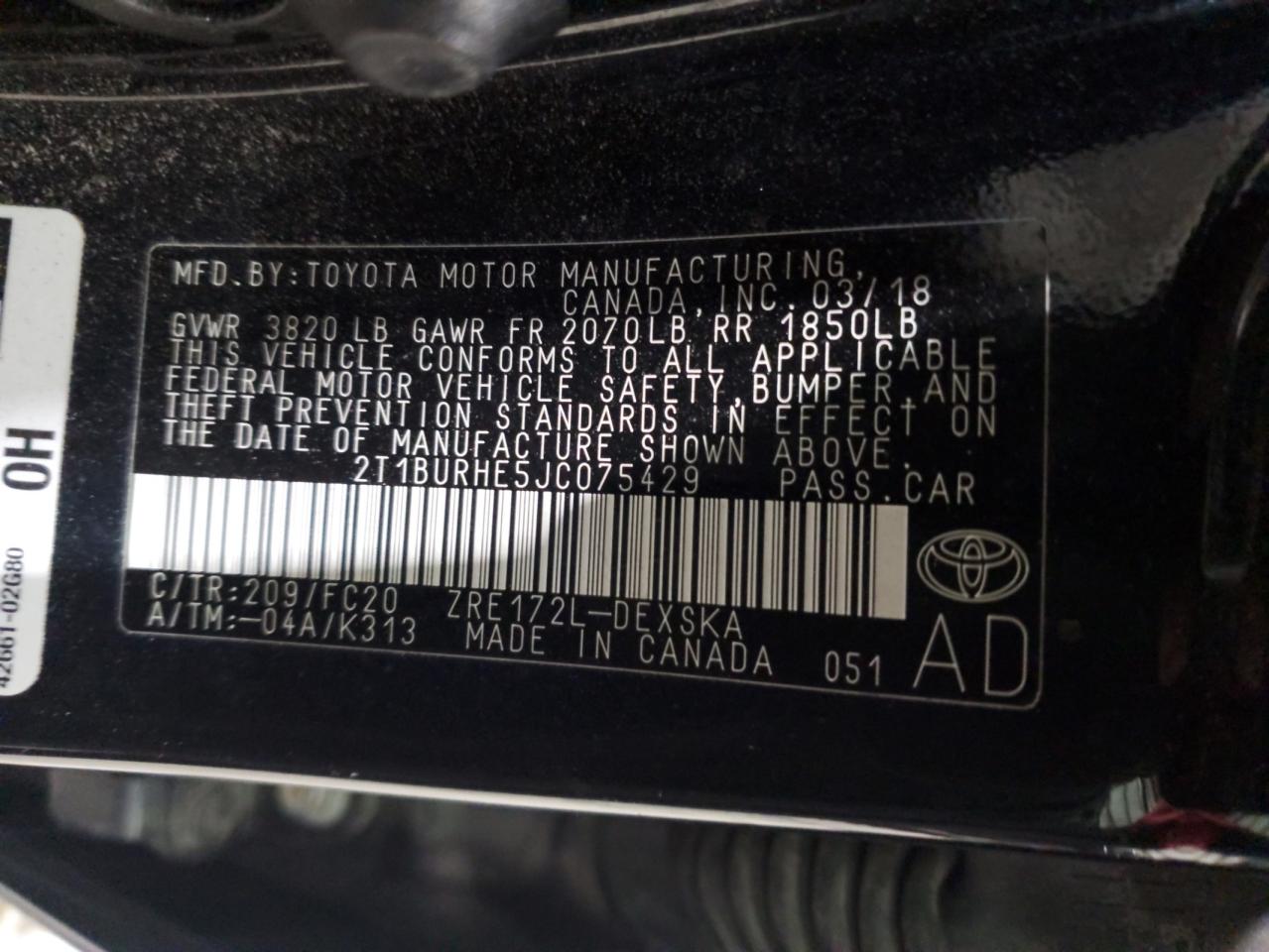 Toyota Corolla L Image 6