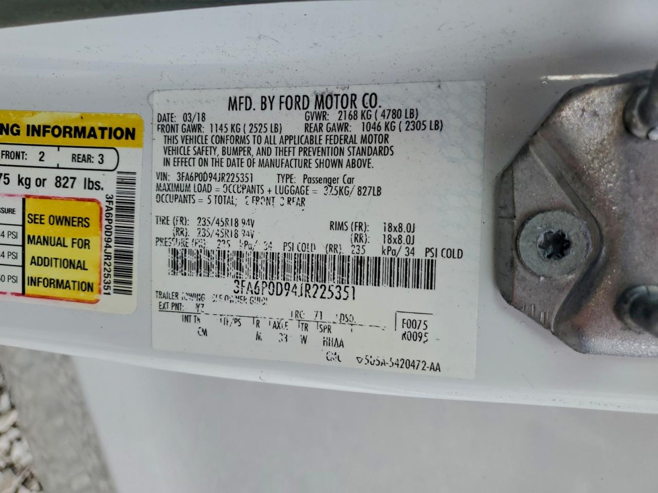 Ford Fusion Titanium/platinum Image 13