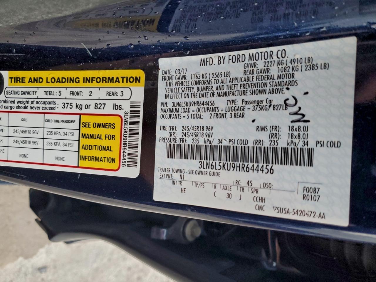 Lincoln MKZ Hybrid Premiere Image 12