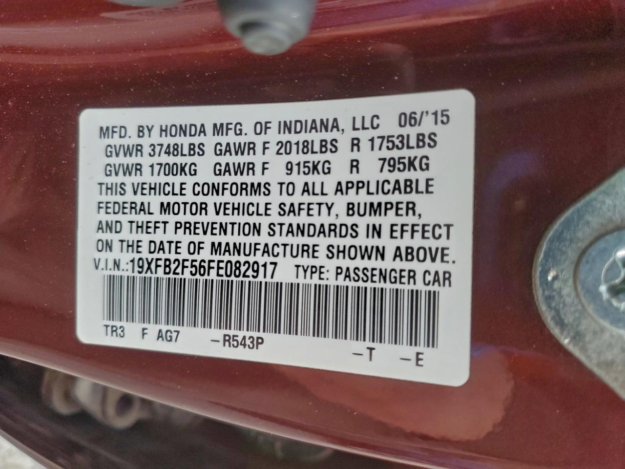 Honda Civic Lx Image 5