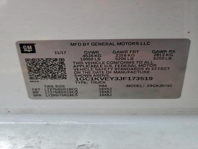 Chevrolet Silverado K2500 Heavy Duty Lt Image 10