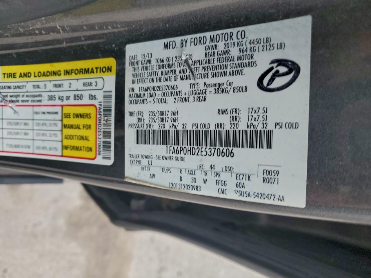 Ford Fusion Se Image 8