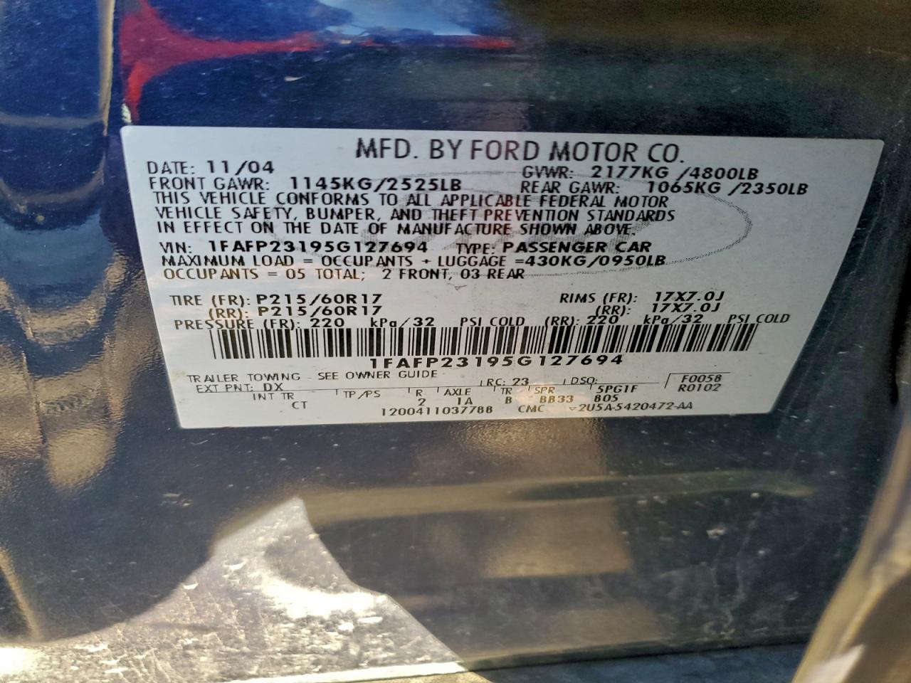 Ford 500 Se Image 11