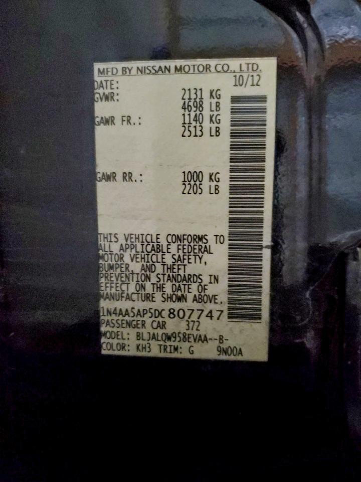 Nissan Maxima S Image 12