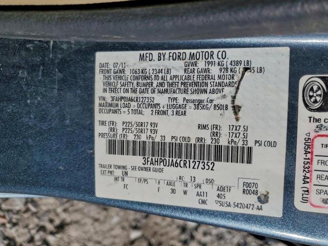 Ford Fusion Sel Image 2